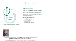 Desktop Screenshot of curvedpath.com